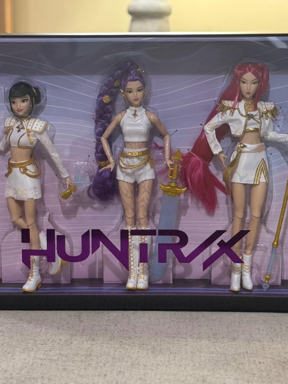 Mattel Creations KPop Demon Hunters HUNTR/X 3-Pack Dolls limited edition-sealed